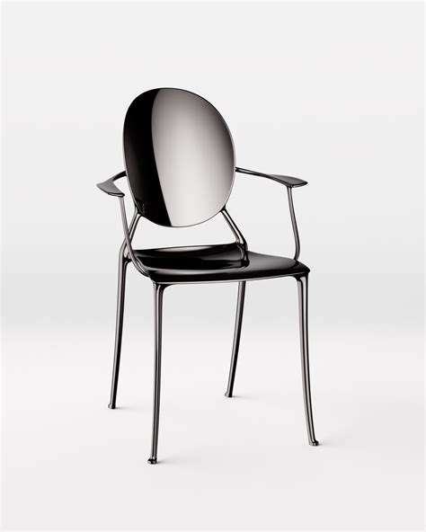 dior chrome chairs